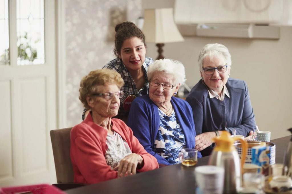 Hulp bij somatische zorg voor ouderen